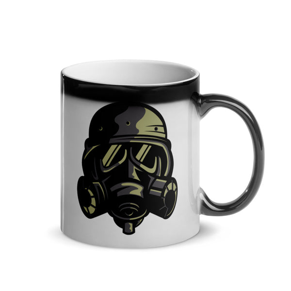 Glossy Gas Mask Mug