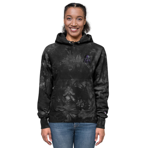 Gas Mask Tie-Dye Hoodie