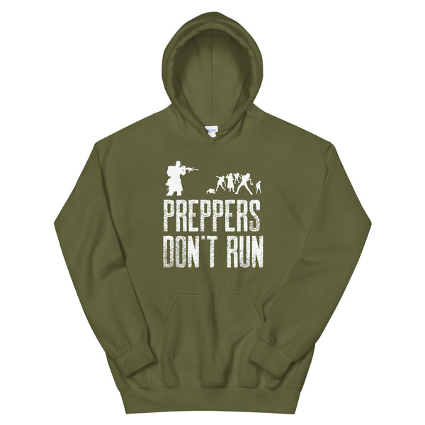 Preppers Don't Run Hoodie