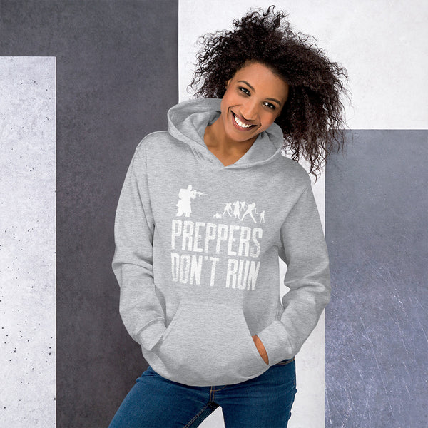Preppers Don't Run Hoodie